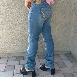 Hollister Blue Skinny Jeans